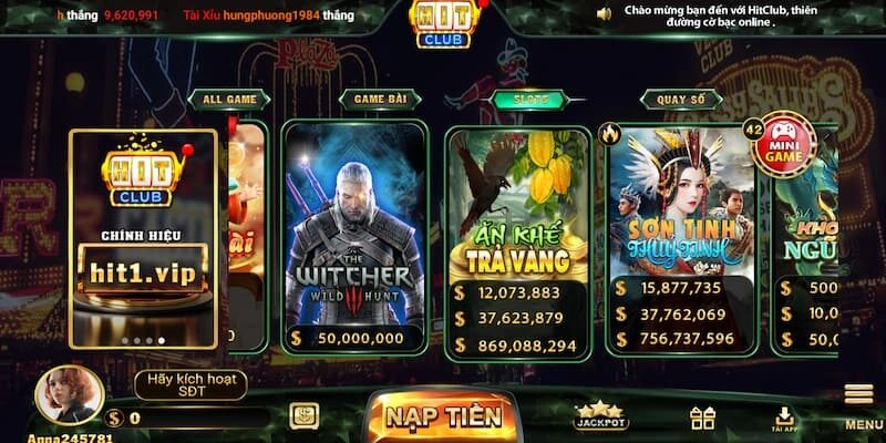 Không dừng lại ở đó, thế giới casino của cổng game còn có nhiều game bài không thể bỏ lỡ như: Baccarat, Blackjack, Sicbo, Roulette, Poker, bầu cua,…Cơ hội “một phát lên mây” sẽ đến với người chơi chỉ với những ván cược hấp dẫn tại casino trực tuyến của cổng game Hitclub.