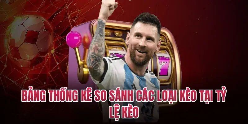 Bảng thống kê so sánh các loại kèo tại tỷ lệ kèo