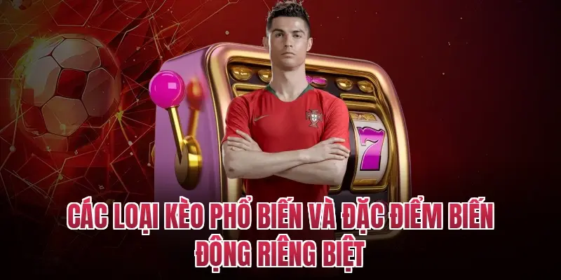 Các loại kèo phổ biến và đặc điểm biến động riêng biệt