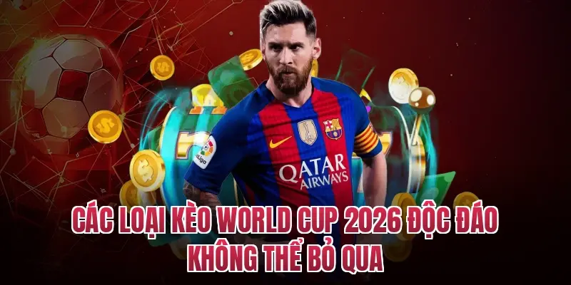 Các loại kèo World Cup 2026 độc đáo không thể bỏ qua