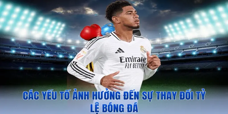 Các yếu tố ảnh hưởng đến sự thay đổi tỷ lệ bóng đá