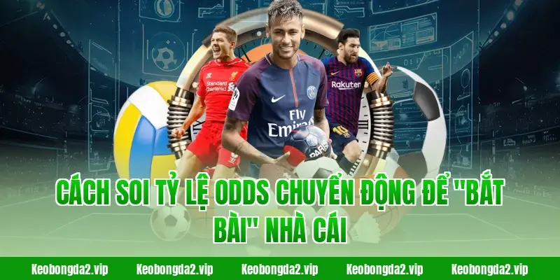 Cách soi tỷ lệ Odds chuyển động để "bắt bài" nhà cái