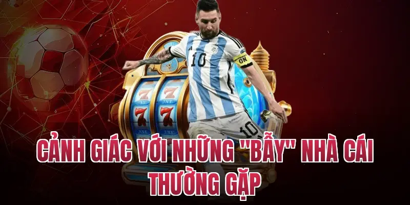 Cảnh giác với những "bẫy" nhà cái thường gặp