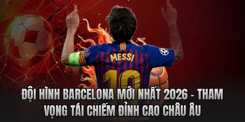 Đội hình Barcelona mới nhất 2026 - Tham vọng tái chiếm đỉnh cao châu Âu