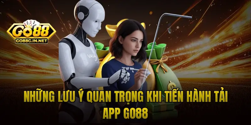 Những lưu ý quan trọng khi tiến hành tải app go88