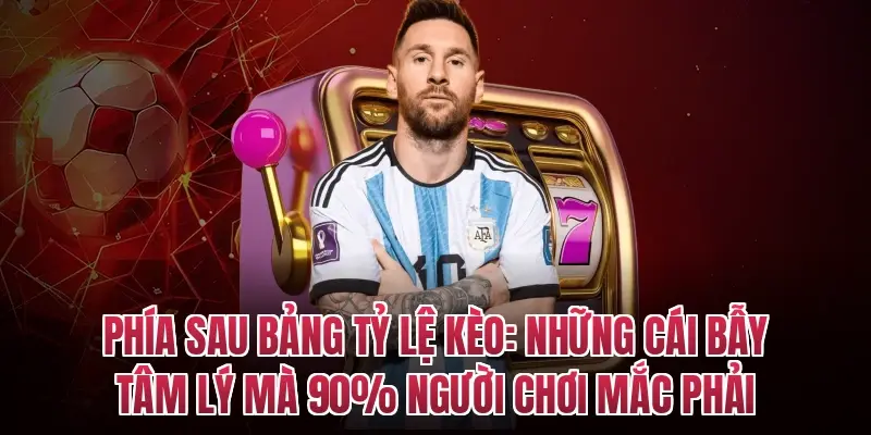 Phía sau bảng tỷ lệ kèo: Những cái bẫy tâm lý mà 90% người chơi mắc phải