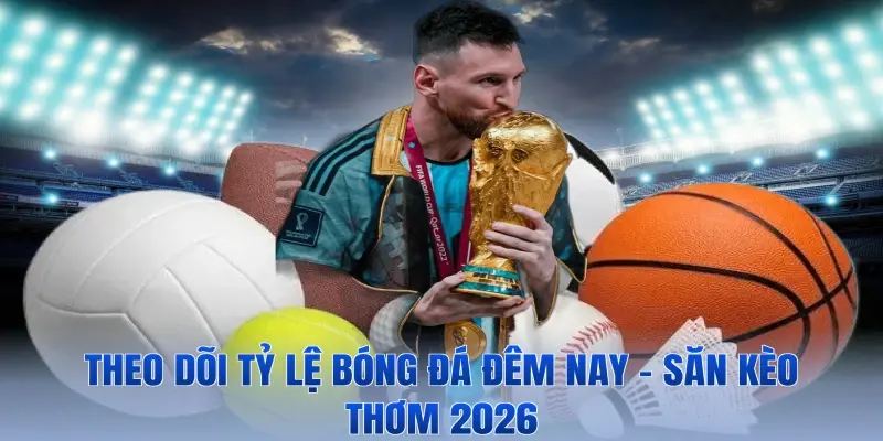 Theo Dõi Tỷ Lệ Bóng Đá Đêm Nay – Săn Kèo Thơm 2026
