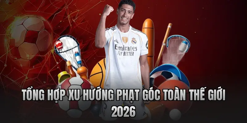 Tổng hợp xu hướng phạt góc toàn thế giới 2026