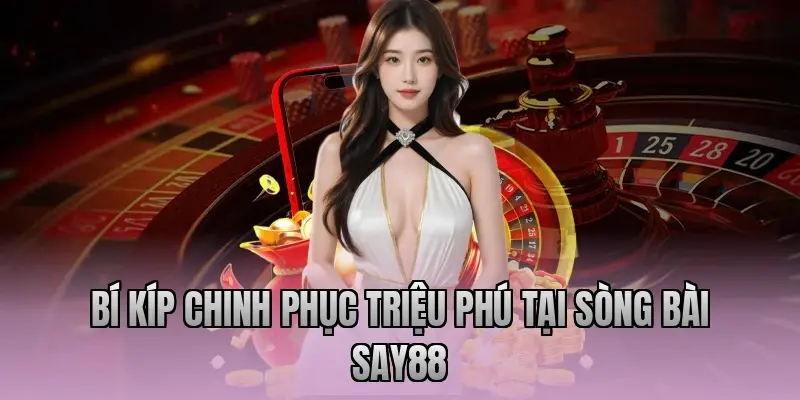 Bí kíp chinh phục triệu phú tại sòng bài Say88