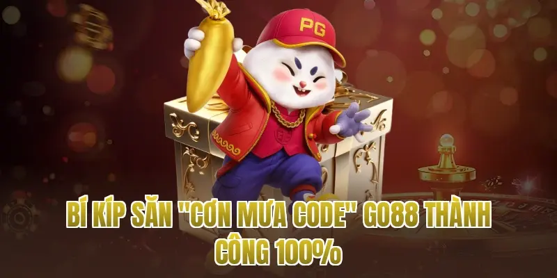 Bí kíp săn "Cơn mưa Code" go88 thành công 100%