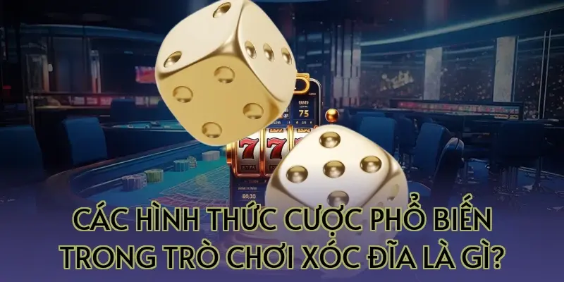 Các hình thức cược phổ biến trong trò chơi xóc đĩa là gì?