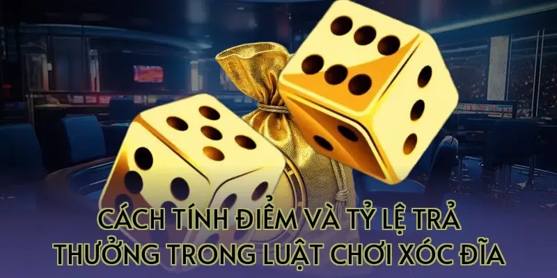 Cách tính điểm và tỷ lệ trả thưởng trong luật chơi xóc đĩa
