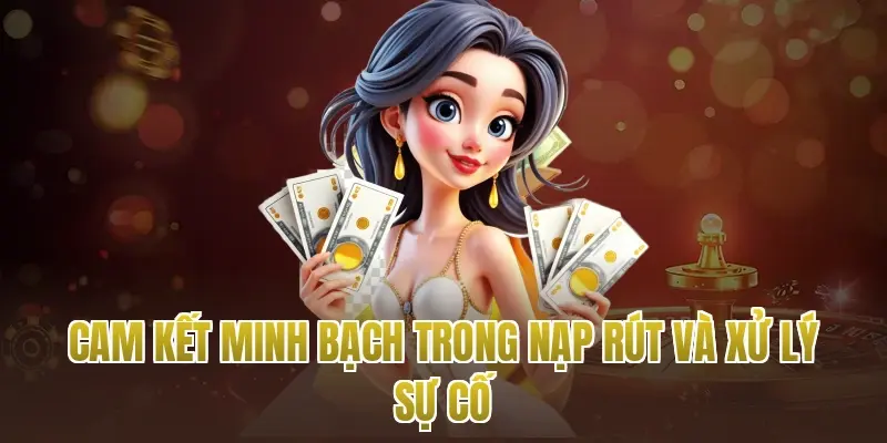 Cam kết minh bạch trong nạp rút và xử lý sự cố