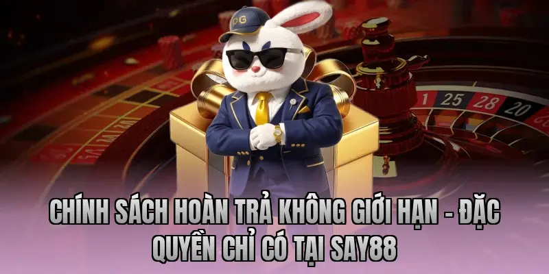 Chính sách hoàn trả không giới hạn – Đặc quyền chỉ có tại Say88