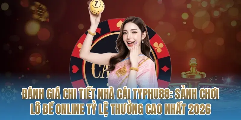 Đánh giá chi tiết nhà cái Typhu88: Sảnh chơi lô đề online tỷ lệ thưởng cao nhất 2026