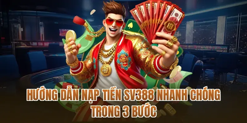 Hướng dẫn nạp tiền SV388 nhanh chóng trong 3 bước