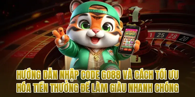 Hướng dẫn nhập Code Go88 và cách tối ưu hóa tiền thưởng để làm giàu nhanh chóng