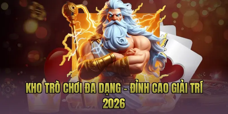 Kho trò chơi đa dạng – Đỉnh cao giải trí 2026