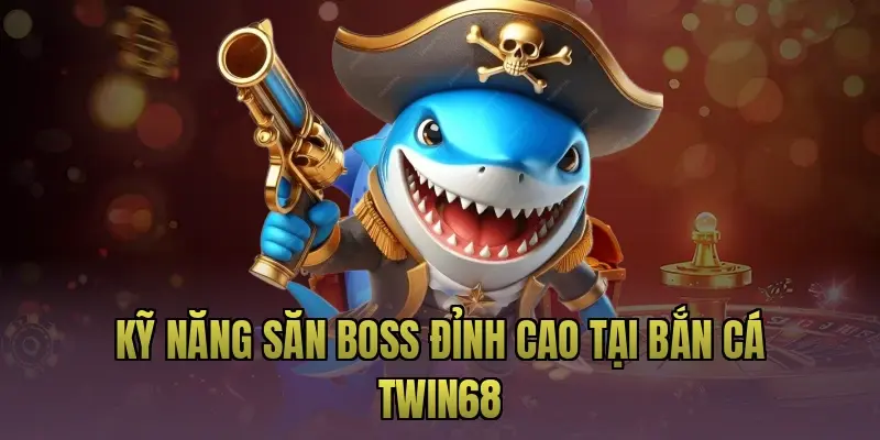 Kỹ năng săn Boss đỉnh cao tại bắn cá Twin68