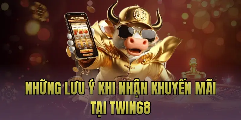 Những lưu ý khi nhận khuyến mãi tại Twin68