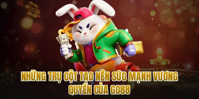 Những trụ cột tạo nên sức mạnh vương quyền của Go88