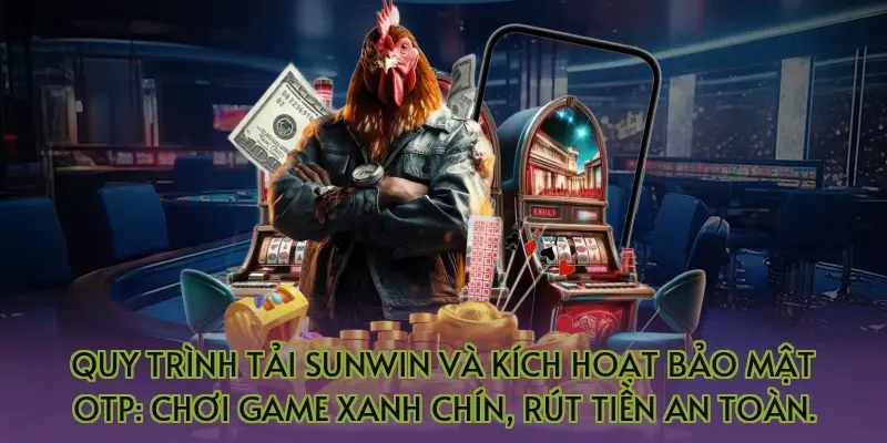 Quy trình tải Sunwin và kích hoạt bảo mật OTP: Chơi game xanh chín, rút tiền an toàn.