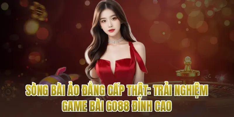 Sòng Bài Ảo Đẳng Cấp Thật: Trải Nghiệm Game Bài Go88 Đỉnh Cao