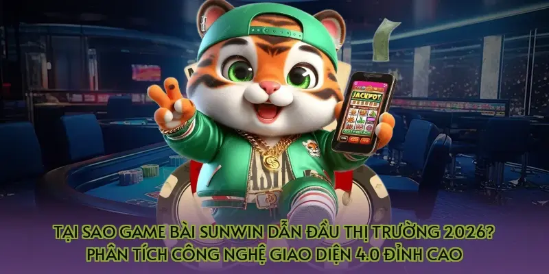 Tại sao game bài Sunwin dẫn đầu thị trường 2026? Phân tích công nghệ giao diện 4.0 đỉnh cao