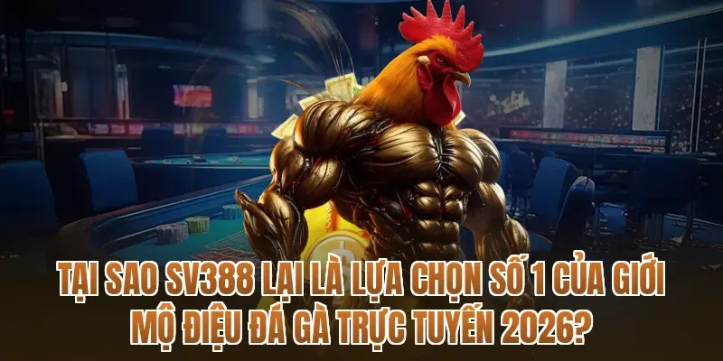 Tại sao SV388 lại là lựa chọn số 1 của giới mộ điệu đá gà trực tuyến 2026?