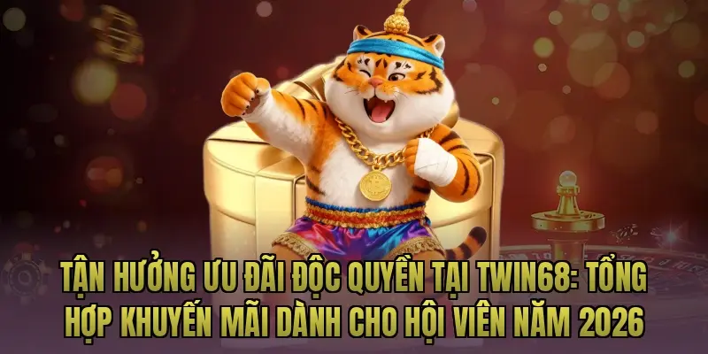 Tận hưởng ưu đãi độc quyền tại Twin68: Tổng hợp khuyến mãi dành cho hội viên năm 2026