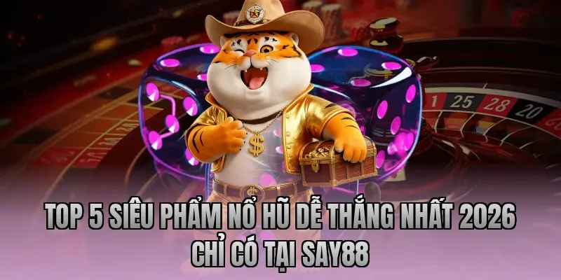 Top 5 siêu phẩm Nổ hũ dễ thắng nhất 2026 chỉ có tại Say88